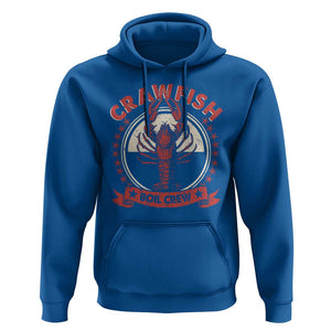 Funny Crawfish Boil Crew Hoodie Cajun Seafood Boil Lover Party TS11 Royal Blue Print Your Wear