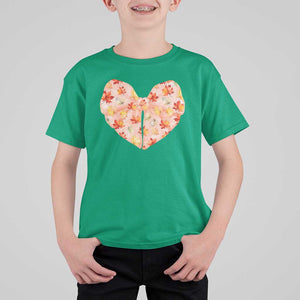 Coquette Canadian Girly T Shirt For Kid Canada Day Flag Maple Leaf Orange Bow Girls Aesthetic TS11 Irish Green Print Your Wear