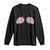 Funny Skeleton Hands Seashell Bikini Halloween Beach Long Sleeve Shirt TS11 Black Print Your Wear