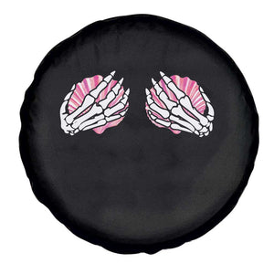 Funny Skeleton Hands Seashell Bikini Halloween Beach Spare Tire Cover TS11 Print Your Wear
