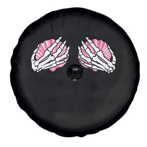Funny Skeleton Hands Seashell Bikini Halloween Beach Spare Tire Cover TS11 Print Your Wear