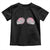 Funny Skeleton Hands Seashell Bikini Halloween Beach Toddler T Shirt TS11 Black Print Your Wear