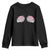 Funny Skeleton Hands Seashell Bikini Halloween Beach Youth Sweatshirt TS11 Black Print Your Wear