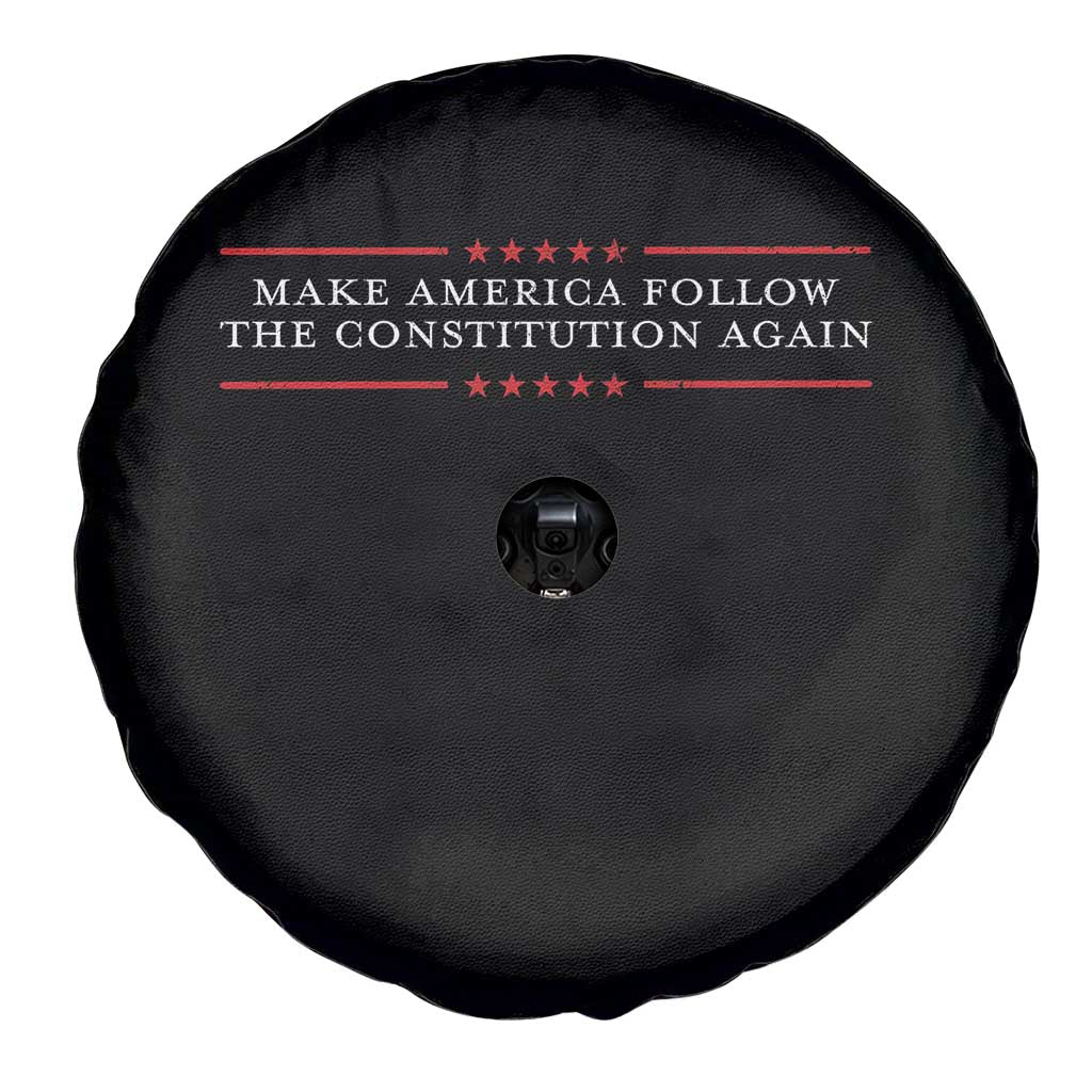 Funny Make America Follow The Constitution Again Spare Tire Cover TS11 Print Your Wear