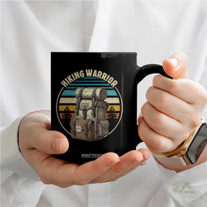 Funny Hiking Warrior Retro Backpack Nature Adventure Coffee Mug TS11 Print Your Wear
