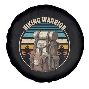 Funny Hiking Warrior Retro Backpack Nature Adventure Spare Tire Cover TS11 Print Your Wear