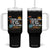 Funny Gardening Tumbler With Handle You Are Never Too Old To Play In The Dirt TS11 One Size: 40 oz Black Print Your Wear
