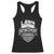 Funny The Lawn Enforcement Officer Racerback Tank Top Gardening Lawn Mower Father's Day TS11 Black Print Your Wear