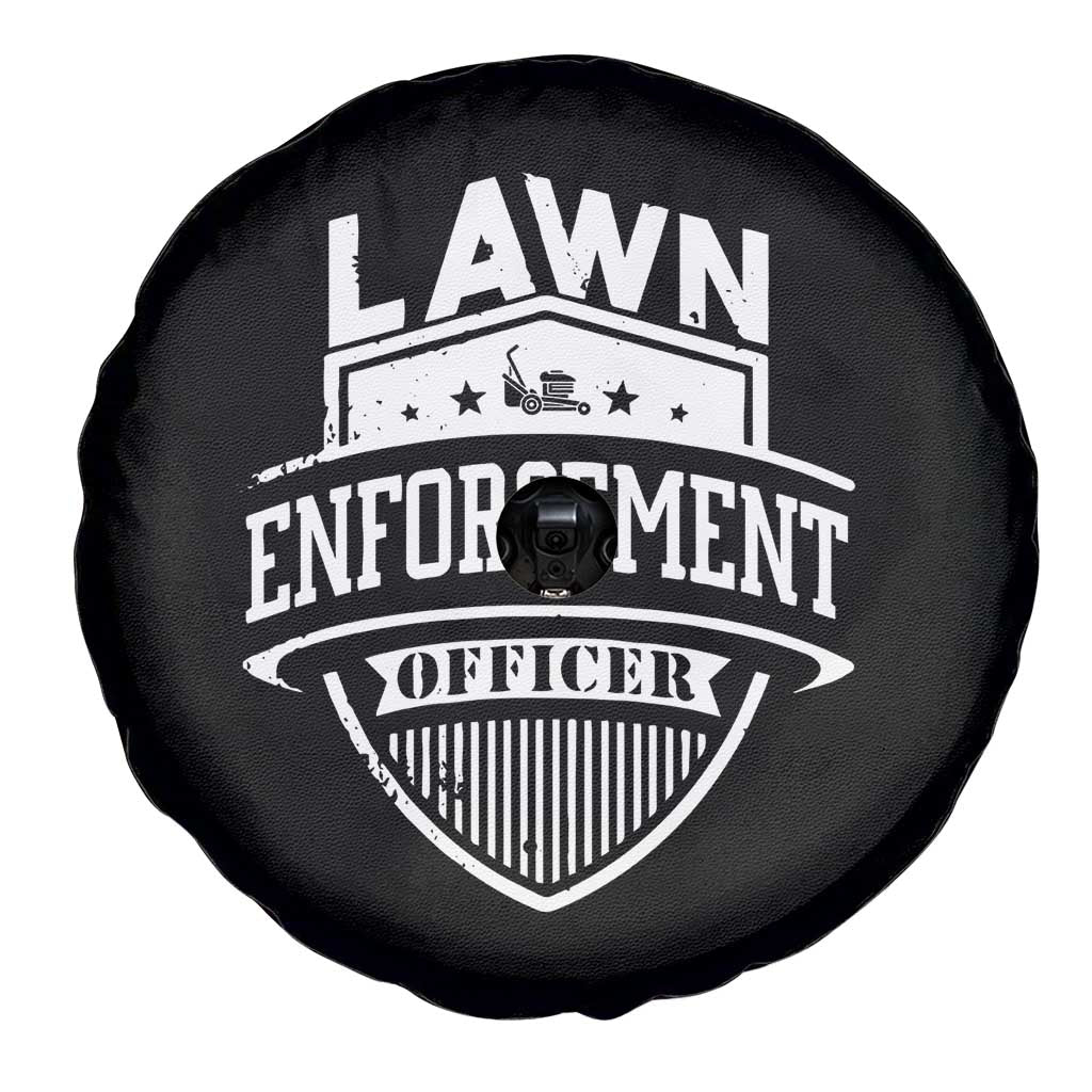 Funny The Lawn Enforcement Officer Spare Tire Cover Gardening Lawn Mower Father's Day TS11 Print Your Wear