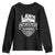 Funny The Lawn Enforcement Officer Youth Sweatshirt Gardening Lawn Mower Father's Day TS11 Black Print Your Wear