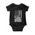 Funny Lawn Enforcement Officer Baby Onesie Gardening Lawn Mower American Flag TS11 Black Print Your Wear