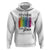 Funny Teacher Hoodie Teaching With Flair Colorful Pen Back To School TS11 White Print Your Wear
