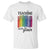 Funny Teacher T Shirt Teaching With Flair Colorful Pen Back To School TS11 White Print Your Wear