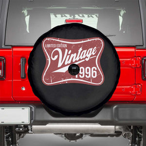 30th Birthday Beer Lover Vintage 1996 Limited Edition Spare Tire Cover Red Metal Beer Soft Sign Graphic