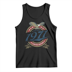 55th Birthday Beer Lover Vintage 1971 Limited Edition Tank Top Bald Eagle