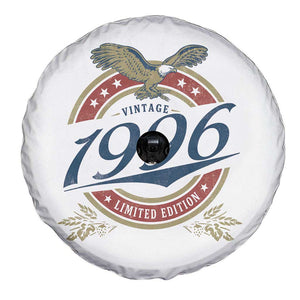 30th Birthday Beer Lover Vintage 1996 Limited Edition Spare Tire Cover Bald Eagle