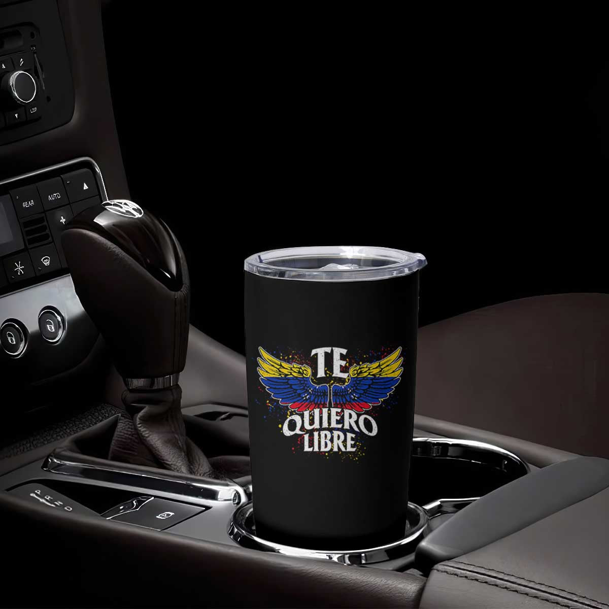 Venezuelan Pride Tumbler Cup Te Quiero Libre Venezuela Flag Wings TS11 Print Your Wear