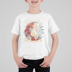 Latina Power T Shirt For Kid Hispanic Heritage Month Vintage Women Flowers TS11 White Print Your Wear