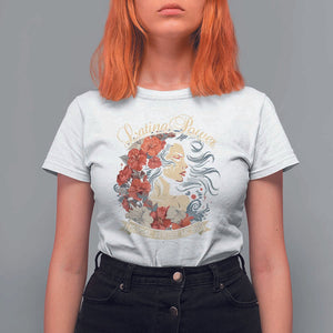 Latina Power T Shirt For Women Hispanic Heritage Month Vintage Women Flowers TS11 White Print Your Wear