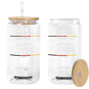 Just Here For Schitzengiggles Funny Oktoberfest Glass Can German Beer Festival Humor