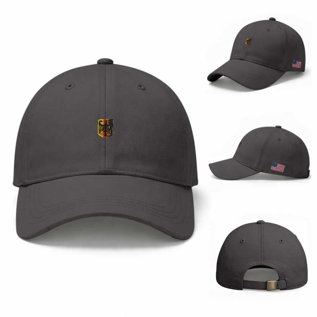 Deutschland German Pride Bundesadler Coat of Arms Crest Baseball Cap