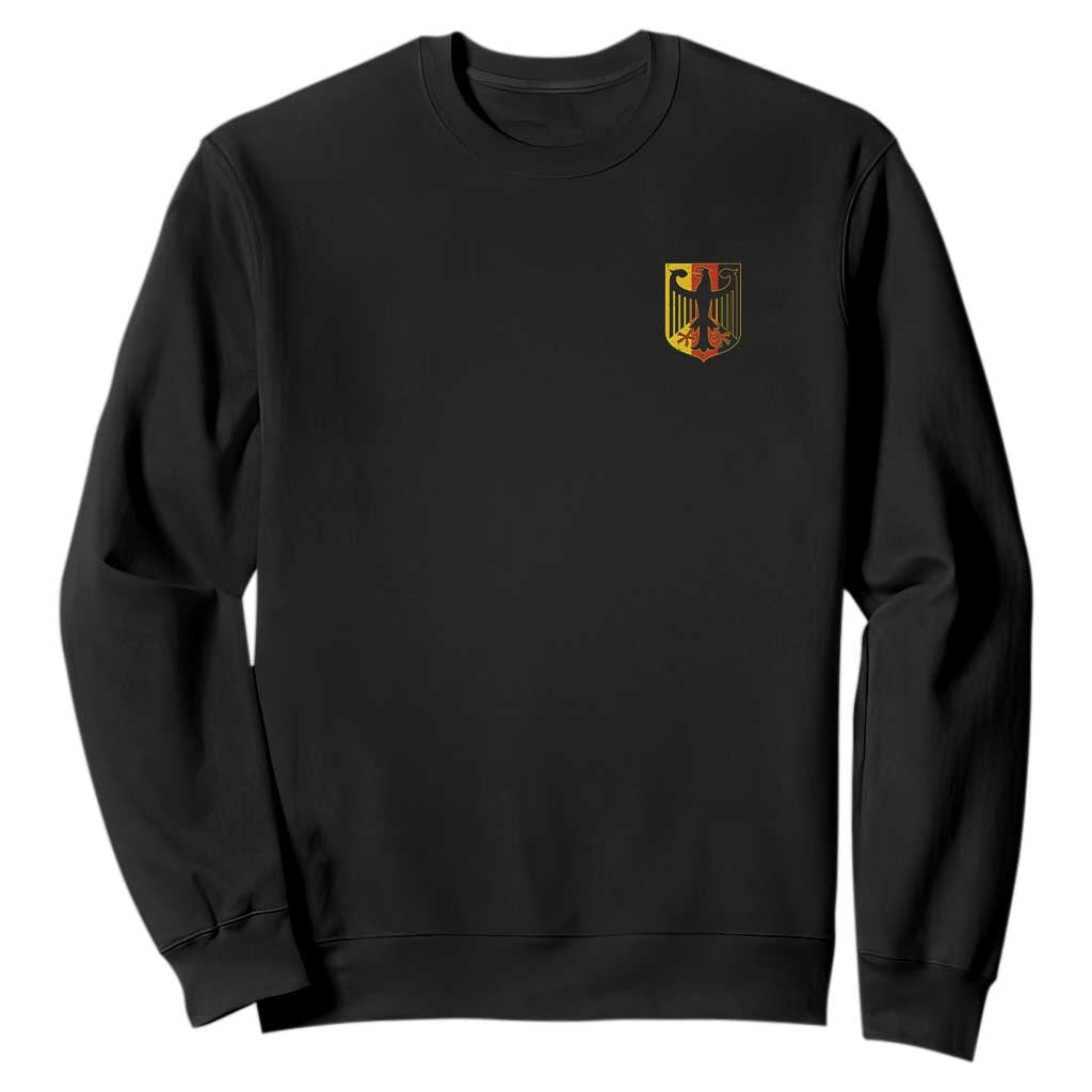 Deutschland German Pride Bundesadler Coat of Arms Crest Sweatshirt