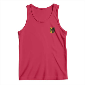 Deutschland German Pride Bundesadler Coat of Arms Crest Tank Top