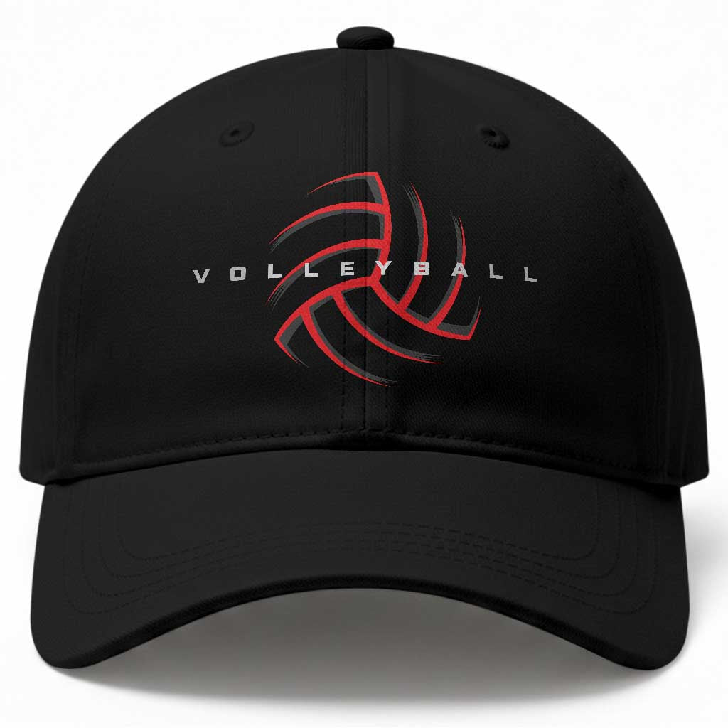Plain Volleyball Seams Graphic Baseball Cap Volleyball Lover TS11 Print Your Wear