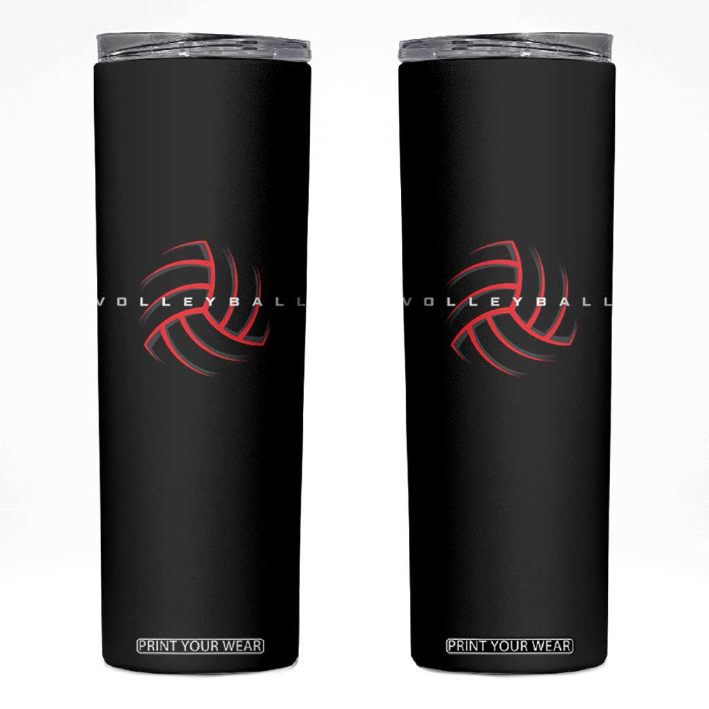 Plain Volleyball Seams Graphic Skinny Tumbler Volleyball Lover