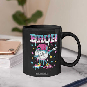 Volleyball Drip Bruh Meme Coffee Mug Volleyball Baseball Ice Cream Dripping