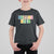 Harris Walz Supporter T Shirt For Kid Colorful Quilted Paper Pattern US Presidential Election TS11 Black Print Your Wear