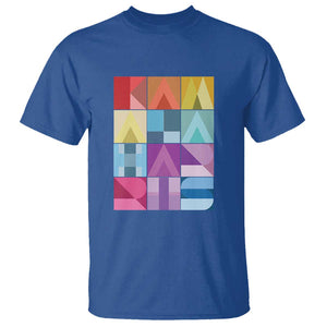 Harris Supporter T Shirt Kamala Harris Colorful Quilted US Presidential Election TS11 Royal Blue Print Your Wear