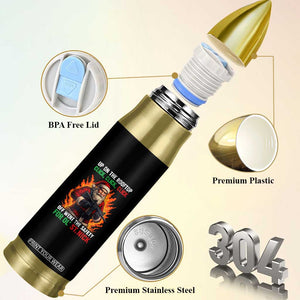 Funny Gun Christmas Bullet Tumbler Up On The Rooftop Click Click Off Went The Safety For Ol St Nick TS11 Print Your Wear