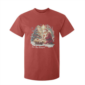 Christian Christmas T Shirt For Kid Jesus I Am The Reason Santa I Am The Season TS11 Red Print Your Wear