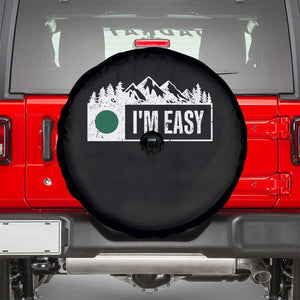 Funny Snowboard Ski Spare Tire Cover I'm Easy Mountain Sign Retro Vintage TS11 Black Print Your Wear