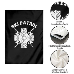 Ski Patrol Garden Flag Mountain Rescue Winter Slopes Skiing Snowboarding TS11 Print Your Wear