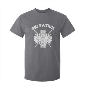 Ski Patrol T Shirt For Kid Mountain Rescue Winter Slopes Skiing Snowboarding TS11 Charcoal Print Your Wear