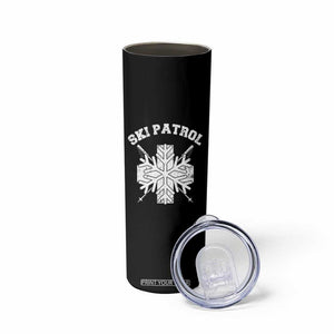 Ski Patrol Skinny Tumbler Mountain Rescue Winter Slopes Skiing Snowboarding TS11 Print Your Wear