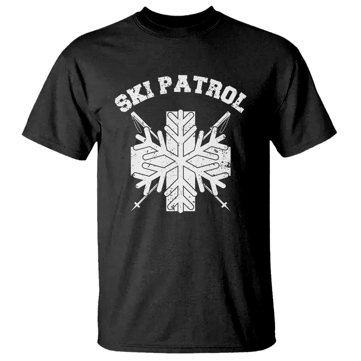 Ski Patrol T Shirt Mountain Rescue Winter Slopes Skiing Snowboarding TS11 Black Print Your Wear