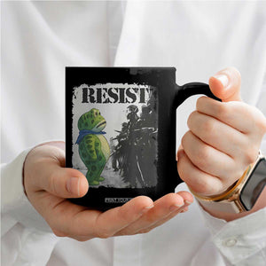 Frog Resist Coffee Mug Portland Frog Activist Protest City Art TS11 Print Your Wear