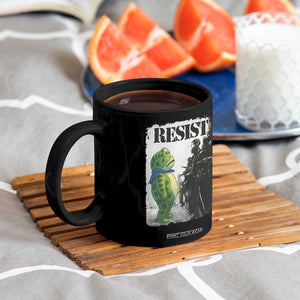 Frog Resist Coffee Mug Portland Frog Activist Protest City Art TS11 Print Your Wear