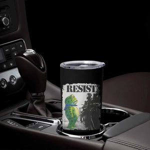 Frog Resist Tumbler Cup Portland Frog Activist Protest City Art TS11 Print Your Wear