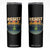 Frog Resist Skinny Tumbler Portland Frog Activist Protest Retro Sunset TS11 Black Print Your Wear