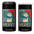 Frog Resist 4 in 1 Can Cooler Tumbler Portland Frog Raised Fist Poster Graphic TS11 One Size: 16 oz Black Print Your Wear