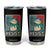 Frog Resist Tumbler Cup Portland Frog Raised Fist Poster Graphic TS11 Black Print Your Wear