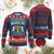 Meowzel Tov Ugly Christmas Sweater Funny Hanukkah Cat Jewish Chanukah Menorah TS11 Burgundy Print Your Wear