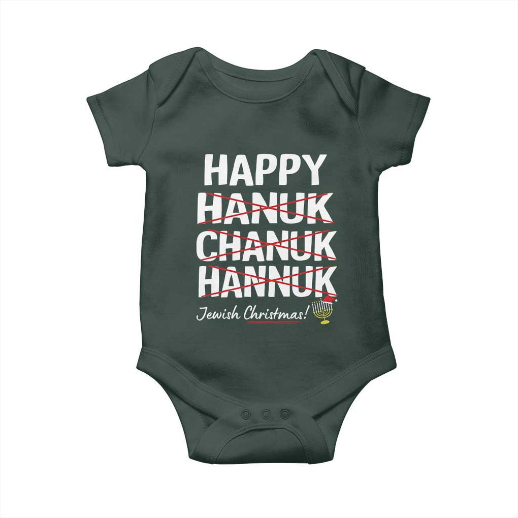 Funny Hanukkah Baby Onesie Happy Hanuk Chanuk Hannuk Jewish Christmas Menorah TS11 Print Your Wear