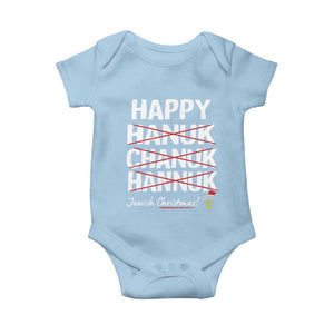 Funny Hanukkah Baby Onesie Happy Hanuk Chanuk Hannuk Jewish Christmas Menorah TS11 Light Blue Print Your Wear