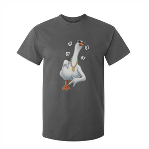 Funny 67 Cool Silly Goose Hip Hop Gangster T Shirt For Kid TS11 Dark Heather Print Your Wear