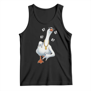 Funny 67 Cool Silly Goose Hip Hop Gangster Tank Top TS11 Black Print Your Wear